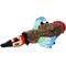 Show in main carousel: Dogline Crinkle Bird Jett Dog Toy, 14-in, Brown/Red slide 1 of 2