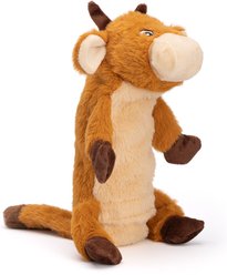 Dogline Cow with Water Bottle Dog Toy, 10-in, Brown slide 2 of 2