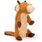 Show in main carousel: Dogline Cow with Water Bottle Dog Toy, 10-in, Brown slide 2 of 3