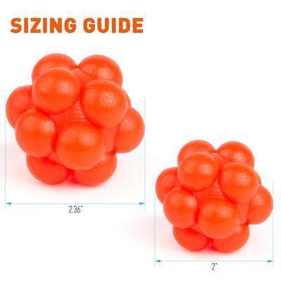 Show full view: Dogline Bur Ball Dog Toy, Red, 2-in slide 8 of 8