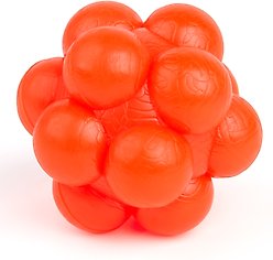 Dogline Bur Ball Dog Toy, Red, 2-in