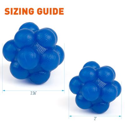 Show full view: Dogline Bur Ball Dog Toy, Blue, 2.36-in slide 8 of 8