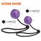 Show in main carousel: Dogline Euro Ball Rope Dog Toy, Purple, 2.75-in slide 5 of 10