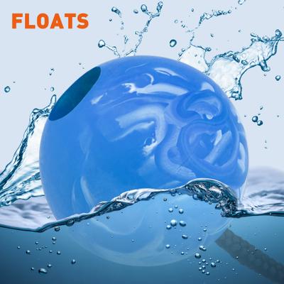 Show full view: Dogline Euro Ball Rope Dog Toy, Blue, 2.75-in slide 2 of 9