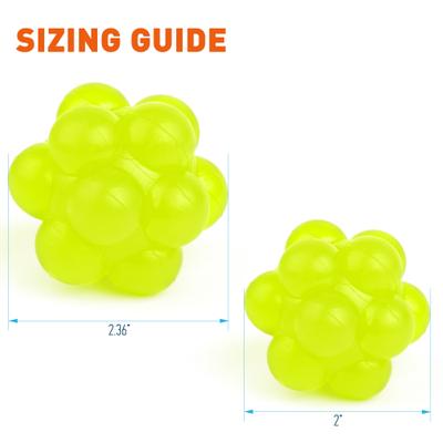 Show full view: Dogline Bur Ball Dog Toy, Yellow, 2-in slide 8 of 8