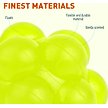 Show in main carousel: Dogline Bur Ball Dog Toy, Yellow, 2-in slide 2 of 8
