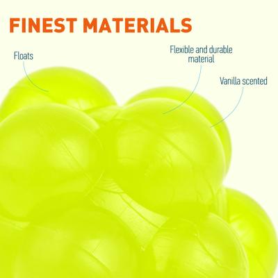 Show full view: Dogline Bur Ball Dog Toy, Yellow, 2-in slide 2 of 8