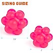 Show in main carousel: Dogline Bur Ball Dog Toy, Pink, 2-in slide 8 of 8
