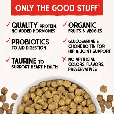 Show full view: Stella & Chewy's Raw Coated Cage-Free Chicken Recipe Grain-Free Dry Dog Food, 3.5-lb bag slide 5 of 11