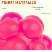 Show in main carousel: Dogline Bur Ball Dog Toy, Pink, 2-in slide 3 of 8