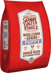 Stella & Chewy's Raw Coated Wholesome Grains Cage-Free Chicken Recipe with Pumpkin & Quinoa Puppy Dry Dog Food, 22-lb bag