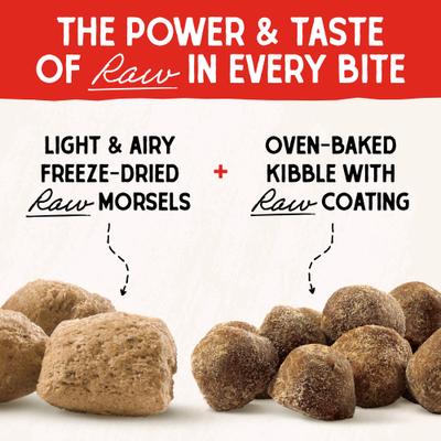 Show full view: Stella & Chewy's Raw Blend Free-Range Recipe Grain-Free Dry Dog Food, 22-lb bag slide 6 of 11