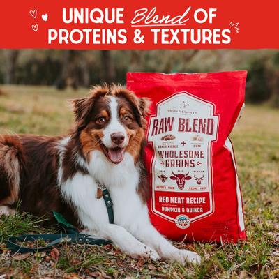 Show full view: Stella & Chewy's Raw Blend Wholesome Grains Red Meat Recipe Dry Dog Food, 22-lb bag slide 3 of 11