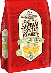 Stella & Chewy's Raw Coated Cage-Free Chicken Recipe Small Breed Grain-Free Dry Dog Food, 10-lb bag