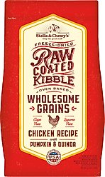 Stella & Chewy's Raw Coated Wholesome Grain Cage-Free Chicken Recipe Dry Dog Food, 3.5-lb bag