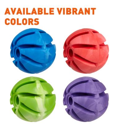 Show full view: Dogline Spiral Ball Dog Toy, Blue, 1.54-in slide 5 of 8