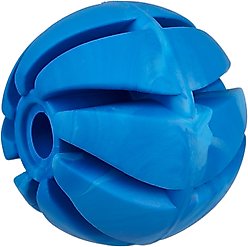 Dogline Spiral Ball Dog Toy, Blue, 1.54-in
