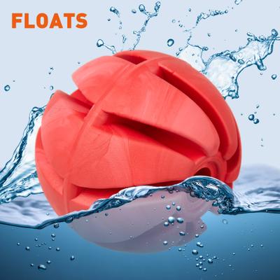 Show full view: Dogline Spiral Ball Dog Toy, Red, 2-in slide 2 of 8