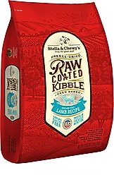 Stella & Chewy's Raw Coated Grass-Fed Lamb Recipe Grain-Free Dry Dog Food, 22-lb bag