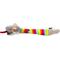 Show in main carousel: Dogline Rainbow Snake Moving Tongue Dog Toy, 17.5-in, Multi slide 1 of 2