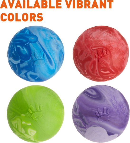 Show full view: Dogline Euro Ball Dog Toy, Green, 2-in slide 4 of 8