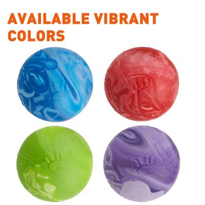 Show full view: Dogline Euro Ball Dog Toy, Green, 2.75-in slide 4 of 8