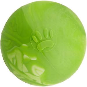 Dogline Euro Ball Dog Toy, Green, 2-in