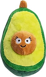 Dogline Avocado Mini Dog Toy Dog Toy, 6-in, Green