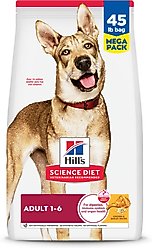 Hill's Science Diet Adult Chicken & Barley Recipe Dry Dog Food, 45-lb bag