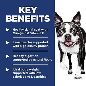 Hill's Science Diet Adult Light Weight Management Small Bites with Chicken Meal & Barley Dry Dog Food, 30-lb bag