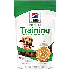 Hill's Natural with Real Chicken Soft & Chewy Training Dog Treats, 3-oz bag