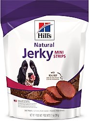 Hill's Natural Jerky Mini-Strips with Real Beef Dog Treats, 7.1-oz bag