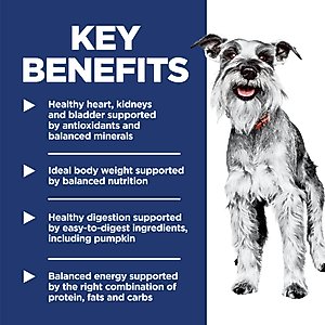 Hill's Science Diet Senior Adult 7+ Small Breed & Mini Breed Chicken Meal, Barley & Brown Rice Recipe Dry Dog Food, 15.5-lb bag