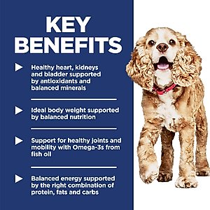 Hill's Science Diet Senior Adult 11+ Small Breed & Mini Breed Chicken Meal, Barley & Brown Rice Recipe Dry Dog Food, 15.5-lb bag