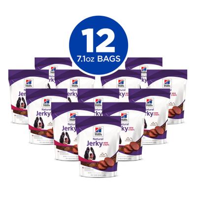 Show full view: Hill's Natural Jerky Mini-Strips with Real Beef Dog Treats, 7.1-oz bag slide 3 of 13