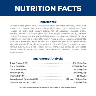 Show full view: Hill's Science Diet Adult Indoor Chicken Recipe Dry Cat Food, 7-lb bag slide 7 of 13