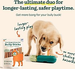 Woof BullySafe & 6-inch Bully Stick Dog Treats, 5 count slide 2 of 6