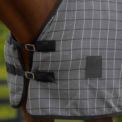 Show full view: Equinavia Luftig Waffle Horse Cooler, Grey/Black, 80-in slide 4 of 7