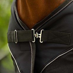 Equinavia Sommer NordicAir Horse Stable Sheet, Black/Grey, 76-in slide 2 of 6