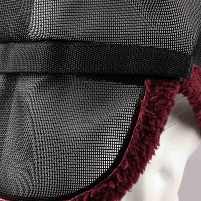 Show full view: Horze Wire-Framed Horse Fly Mask, Windsor Wine, Large slide 6 of 7