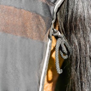 Equinavia Sefyr Scrim Horse Sheet, Black, Large