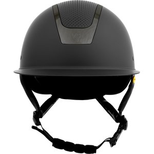 Equinavia Crown MIPS Horse Riding Helmet, Black/Gunmetal, Medium