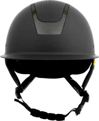 Show full view: Equinavia Crown MIPS Horse Riding Helmet, Black/Gunmetal, Small slide 6 of 9