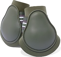 Horze Adepto Fetlock Horse Boots, Beetle Khaki Green, Cob