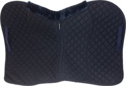 Equinavia Oslo All Purpose Ultra Fleece Square Horse Pad, Navy/Navy slide 2 of 2