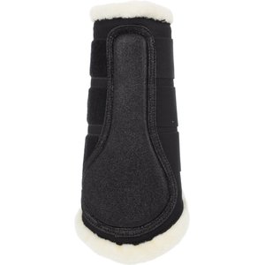 Equinavia Glam Brushing Horse Boots, Black/Silver, Large