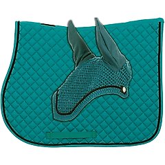 Equinavia Voss All Purpose Horse Saddle Pad & Bonnet Set, Turquoise