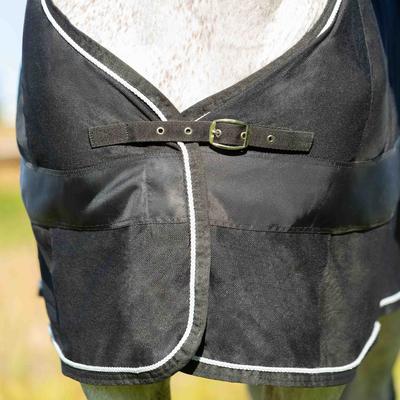 Show full view: Equinavia Sol Ringside Scrim Horse Sheet, Black, Medium slide 8 of 9