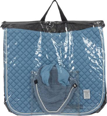 Show full view: Equinavia Voss Dressage Horse Saddle Pad & Bonnet Set, Forever Blue slide 6 of 6