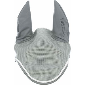Equinavia Svalbard NordicAir Horse Ear Net, Light Grey